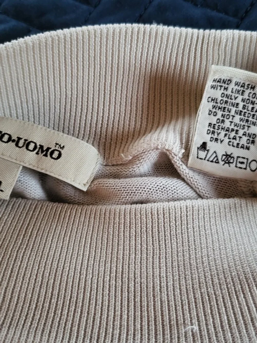Pronto Uomo silk & cotton mockneck sweater